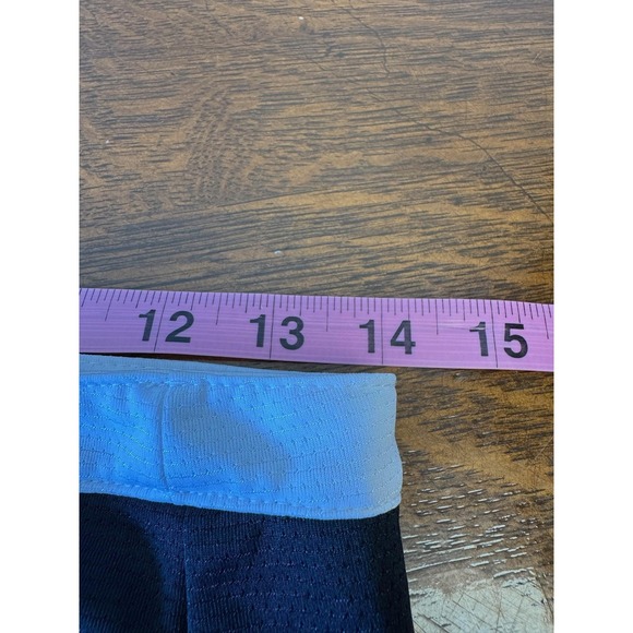 Nike Shorts Mens XL Black White Dri-FIT Big Logo Mesh Basketball Athletic Gym - Picture 7 of 7